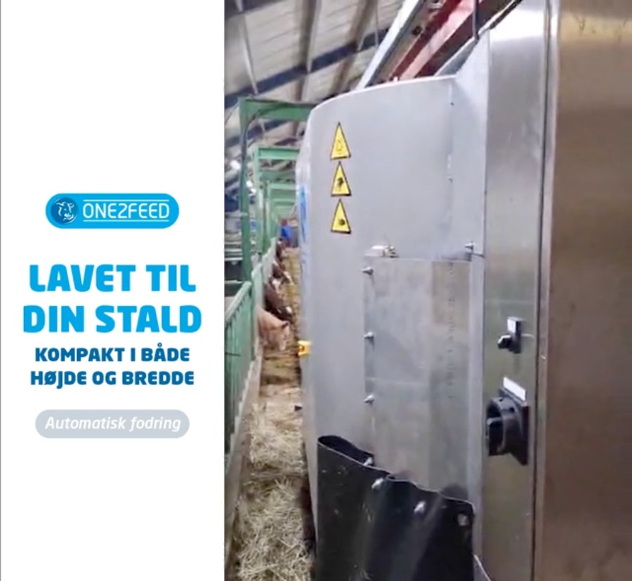 Video-kreativet: Lavet til din stald, kompakt i både højde og bredde, automatisk fodring